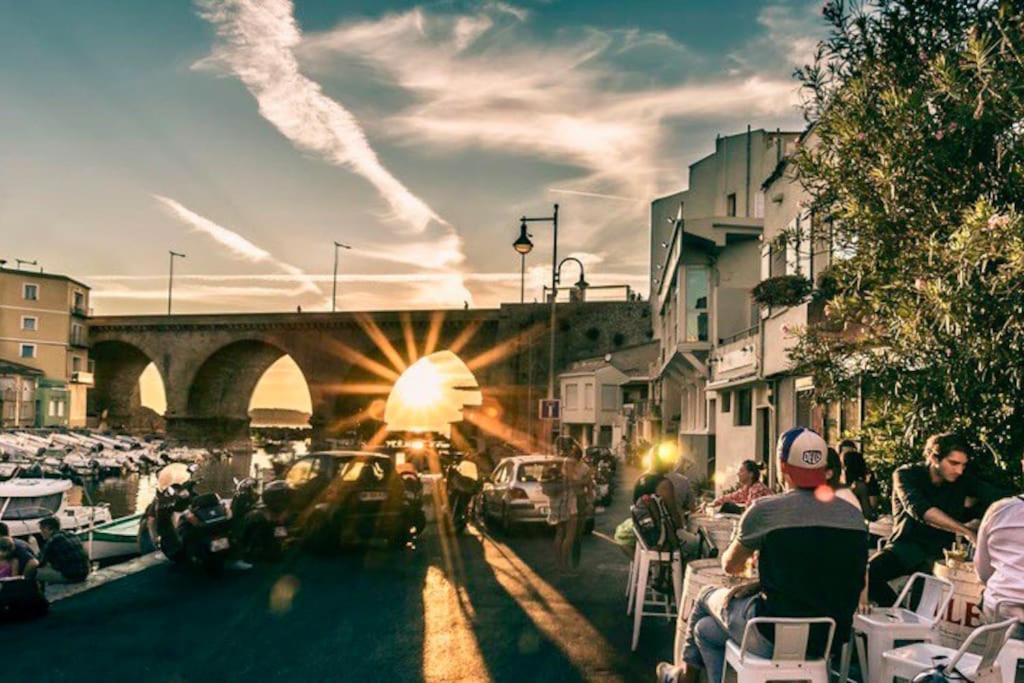 Superbe Logement Au Vallon Des Auffes マルセイユ エクステリア 写真